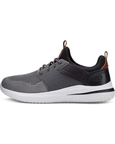 Zapatillas deporte de Hombre SKECHERS ZAPATILLAS DELSON CICADA GRIS