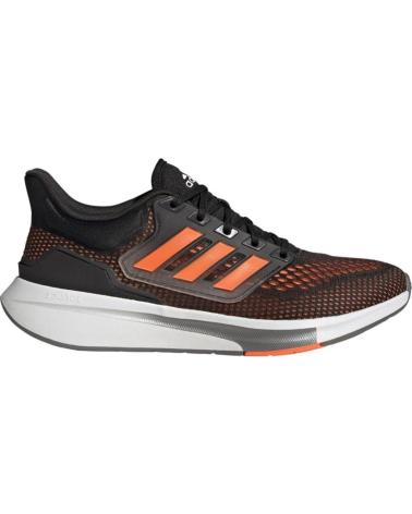 ADIDAS GY2193: SCARPE DA CORSA NERE E ARANCIONI NEGRO