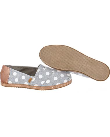 Mocassins pour Femme et Homme TOMS ALPARGATA 10012636 GRIS