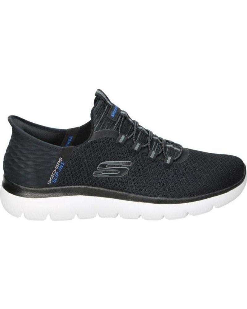 Man Trainers SKECHERS SNEAKERS HOMBRE SUMMITS NEGRO NEGRO