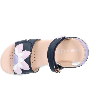 Sandalen für Mädchen GEOX J358ZA 000BC J S HAITI C0694 NAVY-PINK