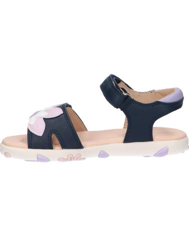 Sandalen für Mädchen GEOX J358ZA 000BC J S HAITI C0694 NAVY-PINK