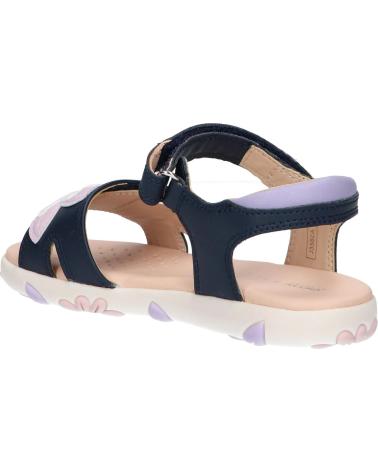 Sandalen für Mädchen GEOX J358ZA 000BC J S HAITI C0694 NAVY-PINK
