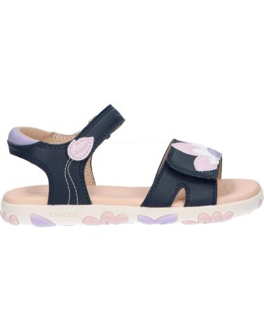 Sandalen für Mädchen GEOX J358ZA 000BC J S HAITI C0694 NAVY-PINK