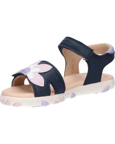 Sandalen für Mädchen GEOX J358ZA 000BC J S HAITI C0694 NAVY-PINK