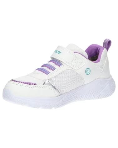 GEOX B254TD 01454 B SPRINTYE C0761 WHITE-LILAC