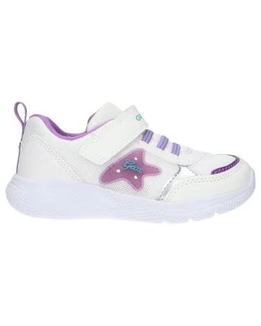 GEOX B254TD 01454 B SPRINTYE C0761 WHITE-LILAC