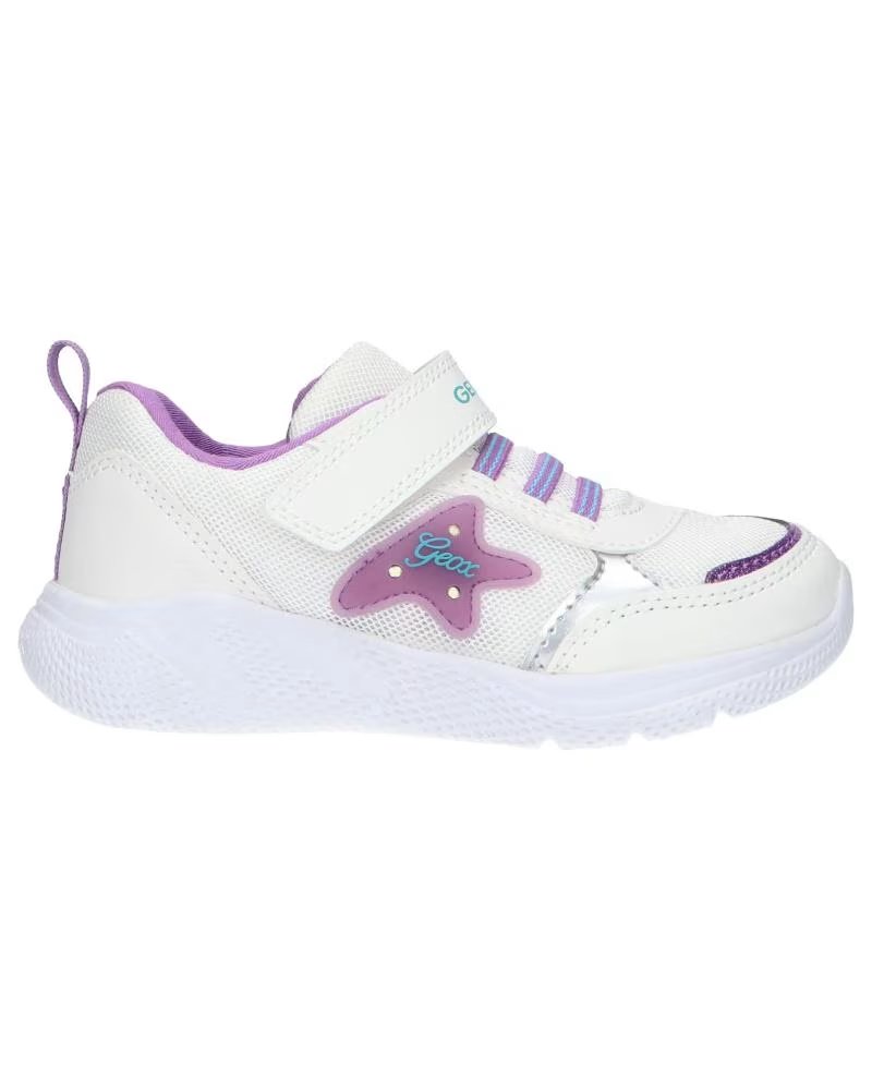 GEOX B254TD 01454 B SPRINTYE C0761 WHITE-LILAC