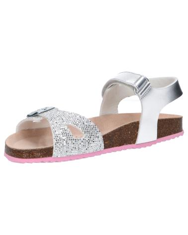 Sandalen für Mädchen GEOX J028MC 0NFEW J ADRIEL C1007 SILVER