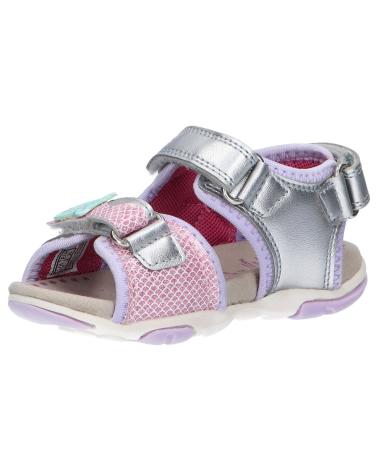 Sandali per Bambina GEOX B250ZB 0NF7Z B S AGASIM C1316 SILVER-LILAC