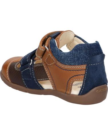 Sapatos de Menino GEOX B1550A 0CL22 B KAYTAN C5GF4 CARAMEL-NAVY
