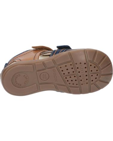 Sapatos de Menino GEOX B1550A 0CL22 B KAYTAN C5GF4 CARAMEL-NAVY
