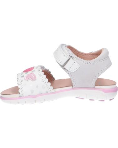 Sandalen für Mädchen GEOX B354MA 08522 B S DELHI C0406 WHITE-PINK