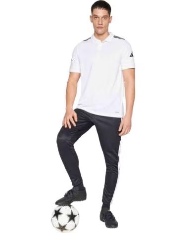 ADIDAS KURZARMSHIRT JY3419 WHITE-BLACK
