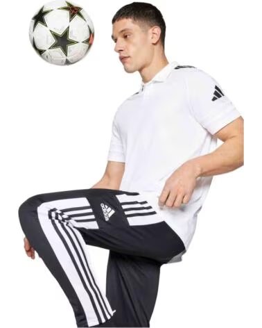 ADIDAS KURZARMSHIRT JY3419 WHITE-BLACK