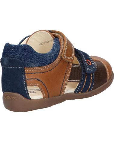 Sapatos de Menino GEOX B1550A 0CL22 B KAYTAN C5GF4 CARAMEL-NAVY