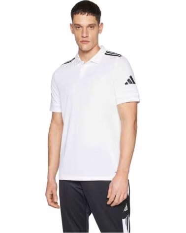 ADIDAS KURZARMSHIRT JY3419 WHITE-BLACK