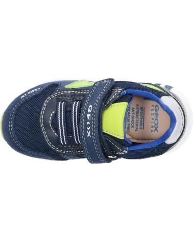 Sportschuhe für Junge GEOX B253CA 02214 B ALBEN C4502 NAVY-FLUO YELLOW