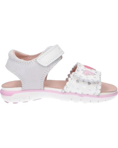 Sandalen für Mädchen GEOX B354MA 08522 B S DELHI C0406 WHITE-PINK