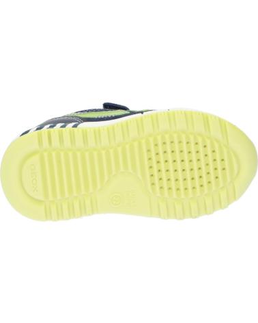 Sportschuhe für Junge GEOX B253CA 02214 B ALBEN C4502 NAVY-FLUO YELLOW