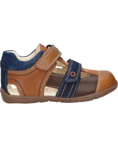 Sapatos de Menino GEOX B1550A 0CL22 B KAYTAN C5GF4 CARAMEL-NAVY