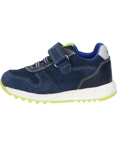 Sportschuhe für Junge GEOX B253CA 02214 B ALBEN C4502 NAVY-FLUO YELLOW
