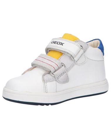 GEOX B044DD 08520 B BIGLIA C0592 WHITE-YELLOW
