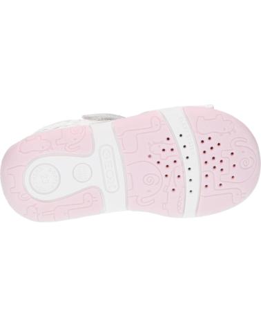Sandalen für Mädchen GEOX B250YB 00085 B S TAPUZ C0406 WHITE-PINK