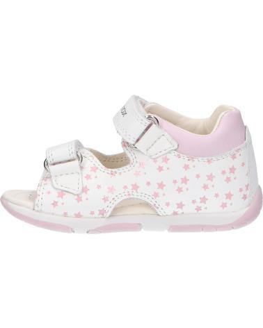 Sandalen für Mädchen GEOX B250YB 00085 B S TAPUZ C0406 WHITE-PINK