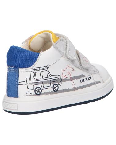 GEOX B044DD 08520 B BIGLIA C0592 WHITE-YELLOW