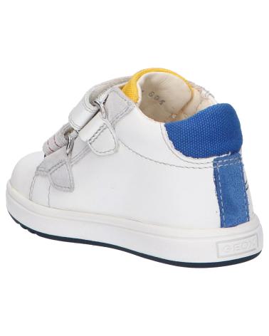 GEOX B044DD 08520 B BIGLIA C0592 WHITE-YELLOW