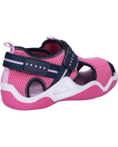 Sandalen für Damen und Mädchen GEOX J1508A 01454 J WADER C8NF4 FUCHSIA-NAVY