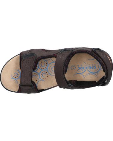 Sandalen für Herren GEOX U25ELA 0EK14 U SPHERICA EC5 C6009 COFFEE