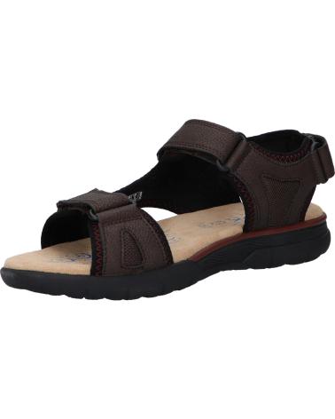 Sandalen für Herren GEOX U25ELA 0EK14 U SPHERICA EC5 C6009 COFFEE