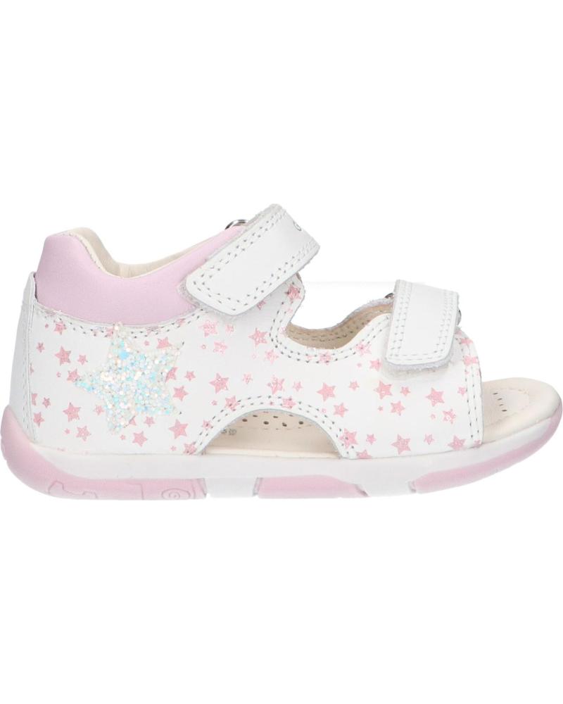 Sandalen für Mädchen GEOX B250YB 00085 B S TAPUZ C0406 WHITE-PINK