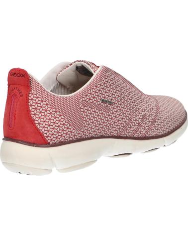 Sapatilhas de Mulher e Menina GEOX D941EE 0KH22 D NEBULA C5Z7M SAND-DK RED -