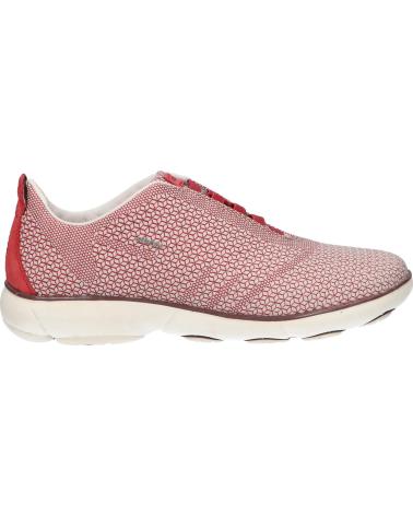 Sportschuhe für Damen und Mädchen GEOX D941EE 0KH22 D NEBULA C5Z7M SAND-DK RED -