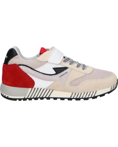 Sportschuhe für Junge GEOX J259EA 022FU J ALBEN C0050 WHITE-RED