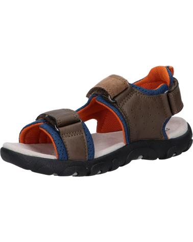 Sandálias de Menino GEOX J2524A 01422 J S STRADA C6402 BROWN-AVIO
