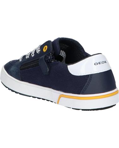 Sneaker für Junge GEOX J35HLA 01054 J ALPHABEET C0657 NAVY-YELLOW