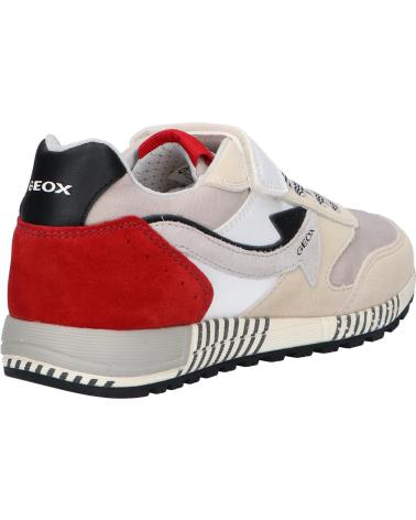 Sportschuhe für Junge GEOX J259EA 022FU J ALBEN C0050 WHITE-RED