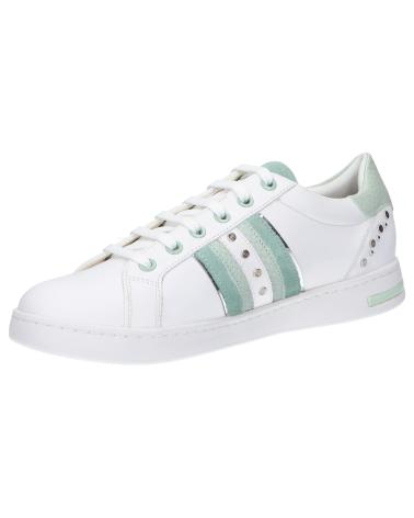 Sapatilhas de Mulher GEOX D151BA 08541 D JAYSEN C0478 WHITE-LT GREEN