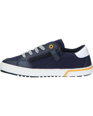Sneaker für Junge GEOX J35HLA 01054 J ALPHABEET C0657 NAVY-YELLOW