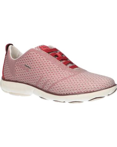 Sapatilhas de Mulher e Menina GEOX D941EE 0KH22 D NEBULA C5Z7M SAND-DK RED -