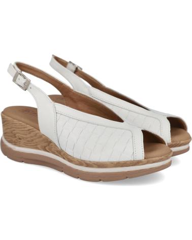 Sandales pour Femme PITILLOS 5024 SANDALIAS PLANAS MUJER BLANCO