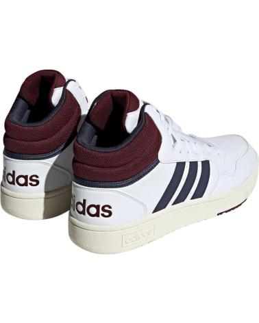SCARPE ADIDAS HOOPS 3.0 MID HP7895 BIANCHE BLANCO