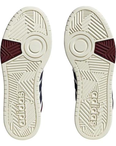 SCARPE ADIDAS HOOPS 3.0 MID HP7895 BIANCHE BLANCO