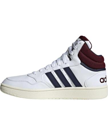 SCARPE ADIDAS HOOPS 3.0 MID HP7895 BIANCHE BLANCO