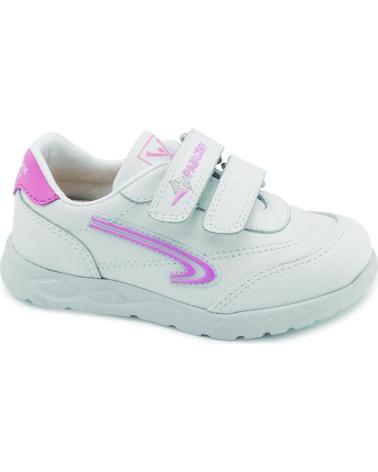 Sportivo per Bambina PABLOSKY ZAPATILLAS DEPORTIVAS CON PUNTERA REFORZADA PLUS BLANCO