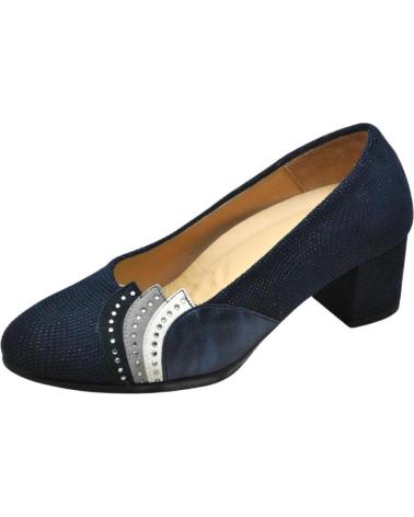 Zapatos de Mujer D`CUTILLAS DOCTOR CUTILLAS 80115 SALON PLANTILLA EXTRAIBLE MUJER MARIN MARINO